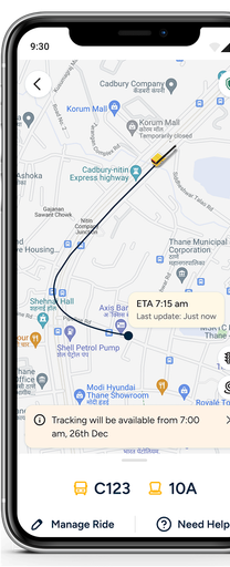 Unlock power-packed features on the Cityflo app