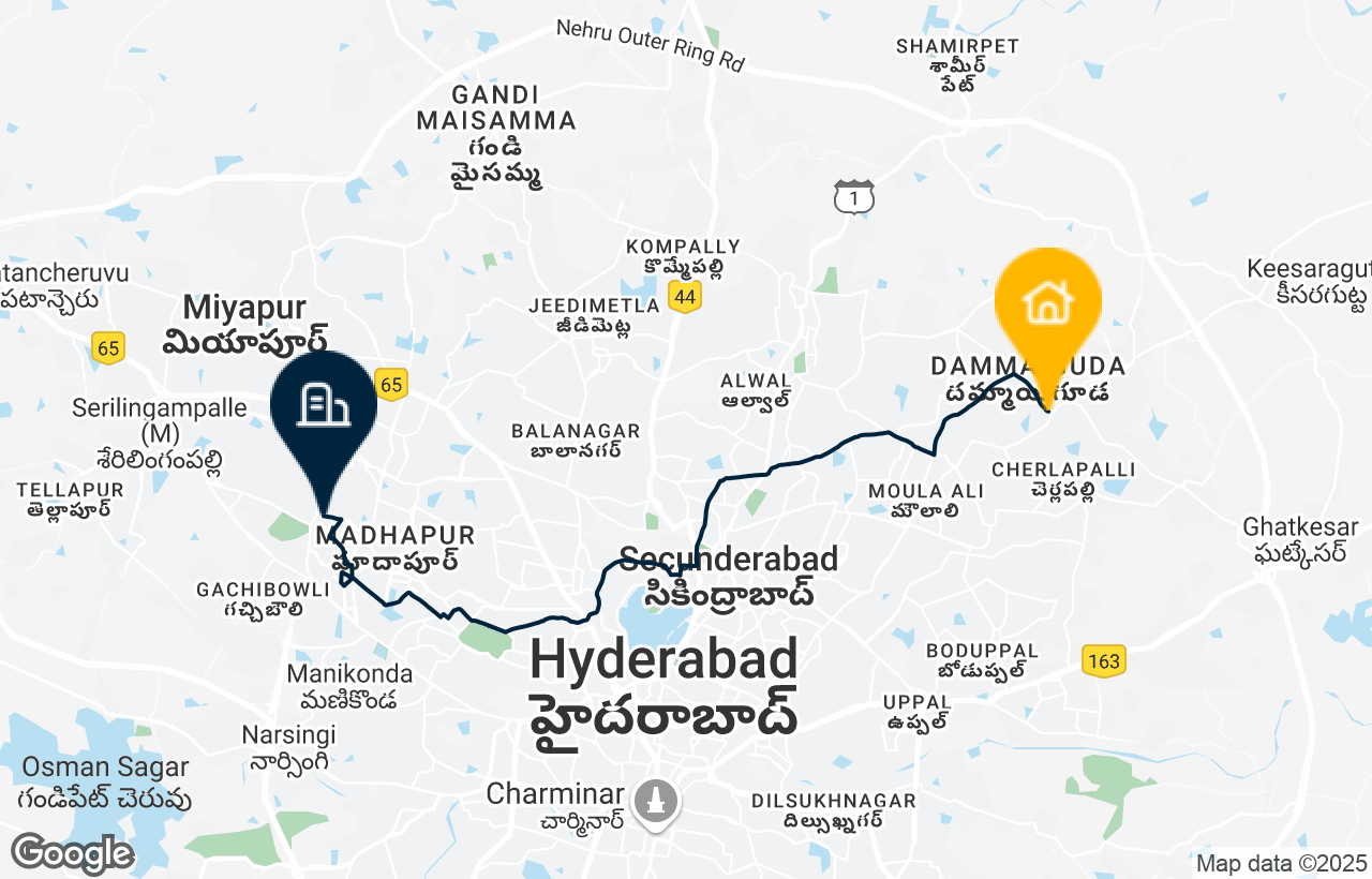 Cityflo Routes Hyderabad